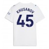 Manchester City Abdukodir Khusanov #45 Tredjedrakt Kvinner 2026-27 Kortermet